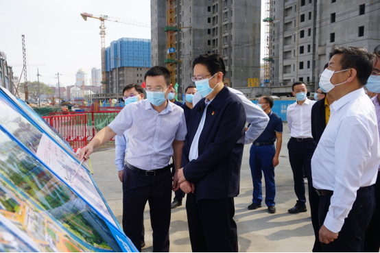 莆田市委副书记,市长林旭阳一行赴总承包公司莆田城厢区城市更新项目